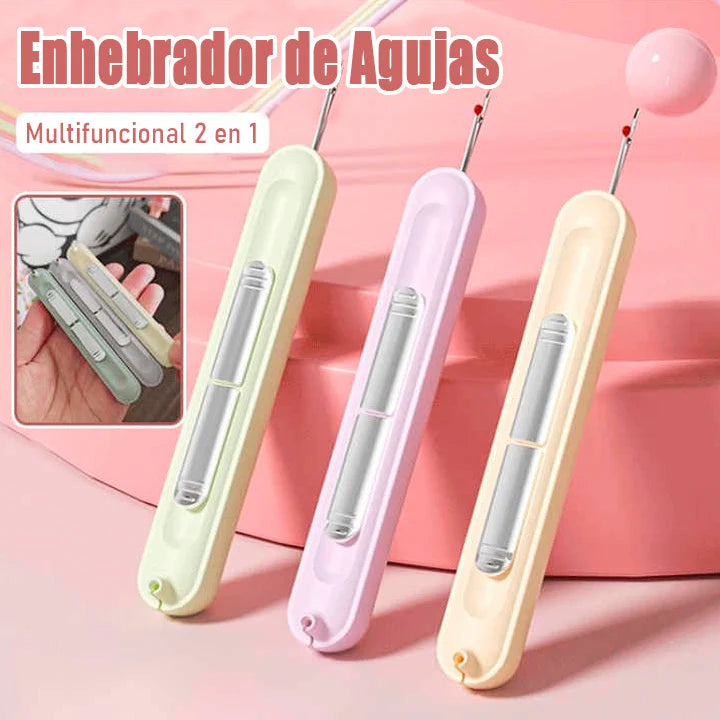 Enhebra Agujas Fácil y Rápido Sin Esfuerzo